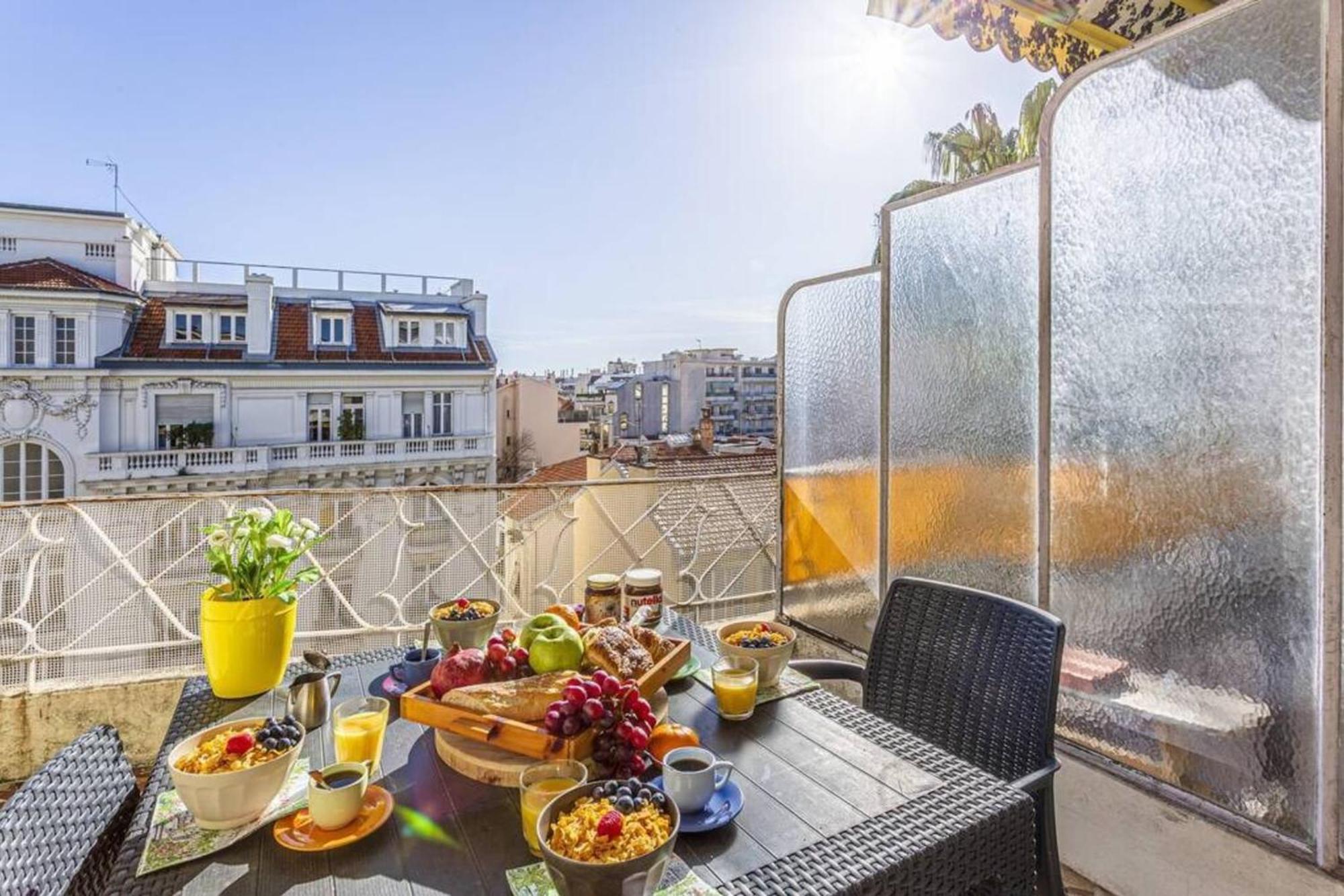 Fleurs 22 - City Center - Modern W Terrace Nice Dış mekan fotoğraf